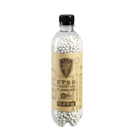ELITE FORCE - Billes Elite Force Biodégradable Blanche 0.20g X 2700 bbs