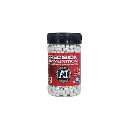 ASG - Billes Précision Ammunition 0.43g X 1000 bbs