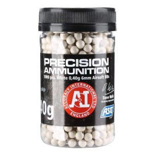 ASG - Billes Précision Ammunition 0.40g X 1000 bbs