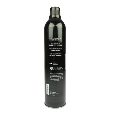 NIMROD TACTICAL - Bouteille de gaz airsoft Black 500ml - 203 PSI (silicone)