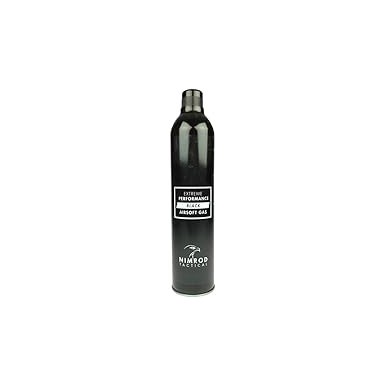 NIMROD TACTICAL - Bouteille de gaz airsoft Black 500ml - 203 PSI (silicone)