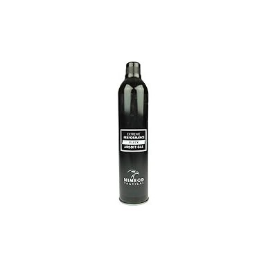 NIMROD TACTICAL - Bouteille de gaz airsoft Black 500ml - 203 PSI (silicone)
