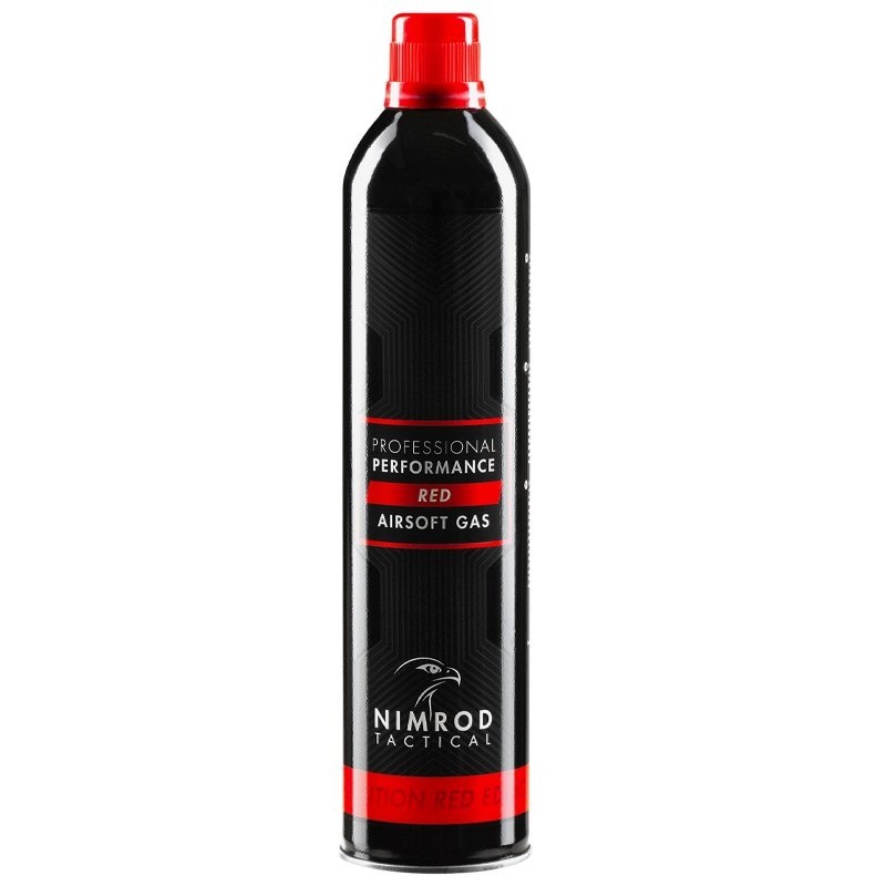 NIMROD TACTICAL - Bouteille de gaz airsoft Red 500ml - 174 PSI (silicone) NIMROD TACTICAL - Bouteille de gaz airsoft Red 500ml - 174 PSI (silicone)