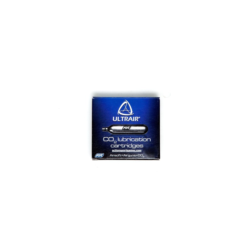 ASG - Cartouches de CO2 lubrifiée 12g X 5
