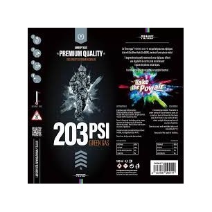 POWAIR - Bouteille de gaz airsoft Premium quality 500ml - 203 PSI (silicone)