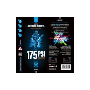 POWAIR - Bouteille de gaz airsoft Premium quality 500ml - 175 PSI (silicone)