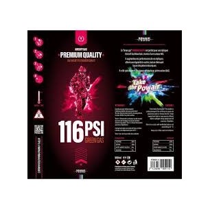 POWAIR - Bouteille de gaz airsoft Premium quality 500ml - 116 PSI (silicone)