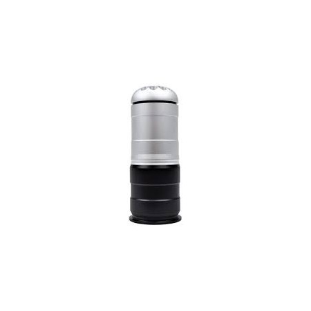 Lancer Tactical - Grenade 40mm à Gaz 120 Billes - Noir/Argent