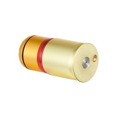 Lancer Tactical - Grenade 40mm à Gaz 60 Billes - Or/Rouge/Orange