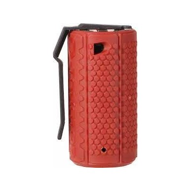 ASG - Grenade à gaz Réutilisable D-Tonator Rouge 150 Billes - Rouge