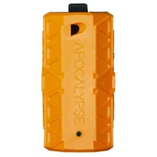 ASG - Grenade à gaz réutilisable Storm Apocalypse 155 billes - Orange