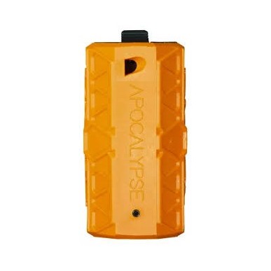 ASG - Grenade à gaz réutilisable Storm Apocalypse 155 billes - Orange