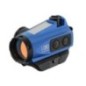 BO Manufacture - Viseur point rouge OCX-1 montage bas avec panneau solaire - Bleu