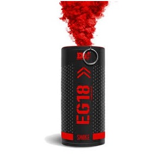 ENOLA GAYE - Fumigène à goupille EG 18 Rouge