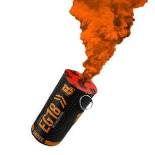 ENOLA GAYE - Fumigène à goupille EG 18 Orange