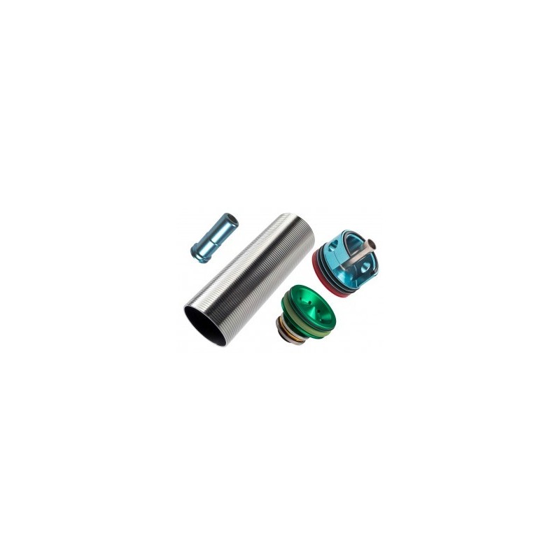 FPS Softair - Kit d'Upgrade Pneumatique en ERGAL pour série M4 / M16 (KMFE1) pour un canon interne de longueur : 451 – 550 mm. FPS Softair - Kit d'Upgrade Pneumatique en ERGAL pour série M4 / M16 (KMFE1) pour un canon interne de longueur : 451 – 550 mm.