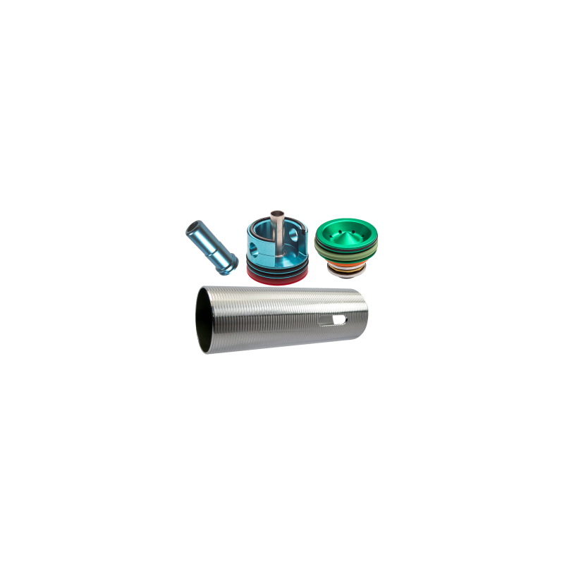 FPS Softair - Kit d'Upgrade Pneumatique en ERGAL pour série M4 / M16 (KMCE1) pour un canon interne de longueur : 251 – 300 mm. FPS Softair - Kit d'Upgrade Pneumatique en ERGAL pour série M4 / M16 (KMCE1) pour un canon interne de longueur : 251 – 300 mm.
