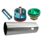 FPS Softair - Kit d'Upgrade Pneumatique en ERGAL pour série M4 / M16 (KMCE1) pour un canon interne de longueur : 251 – 300 mm. FPS Softair - Kit d'Upgrade Pneumatique en ERGAL pour série M4 / M16 (KMCE1) pour un canon interne de longueur : 251 – 300 mm.