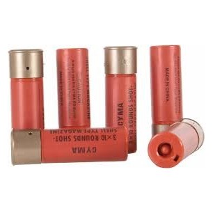 Cyma - 6 Cartouches de fusil à pompe 30 billes - Rouge
