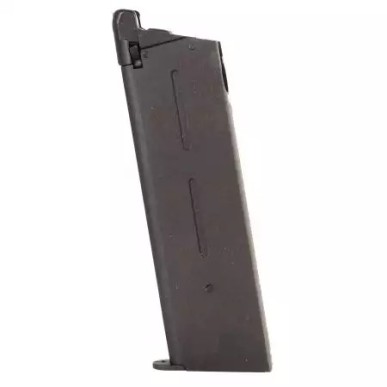 KJ WORKS - Chargeur gaz pour 1911 28 Billes - Noir