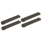 BIG DRAGON - lot de 4 chargeurs low-cap pour P90 50 billes - Noir