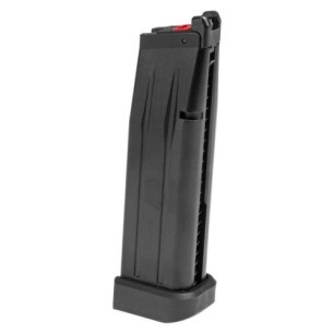 AW CUSTOM - Chargeur Gaz Pour ARMORER WORKS HXMG01 HX / Hi-Capa 5.1 30 Billes - Noir