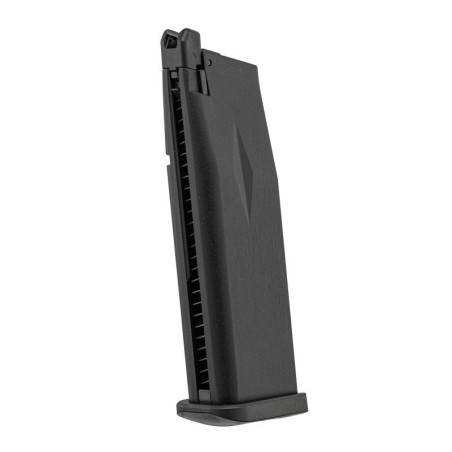 KJ WORKS - Chargeur Gas pour Hi-Capa 5.1 KP-06 28 billes - Noir