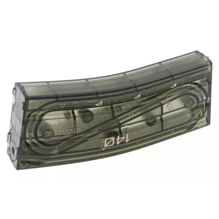 ARES - Chargeur  Mid-cap 140 billes - Transparent