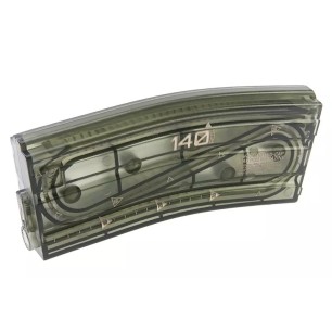 ARES - Chargeur  Mid-cap 140 billes - Transparent