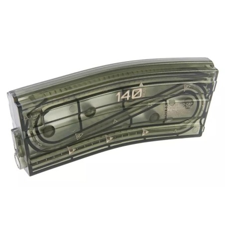 ARES - Chargeur  Mid-cap 140 billes - Transparent