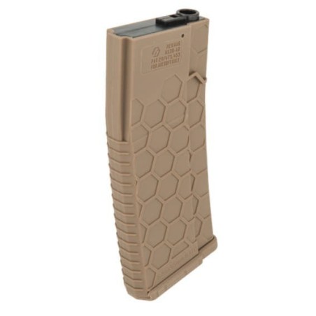 LANCER TACTICAL - Chargeur Mid-Cap Hexmag 120 billes - Noir
