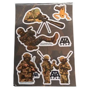 Ata gear - Planche de stickers