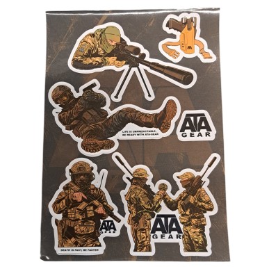 Ata gear - Planche de stickers