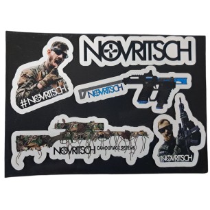 Novritsch - Planche de stickers