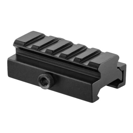 Js Tactical - Réhausse Rail Picatinny QD 5 Slots - Noir