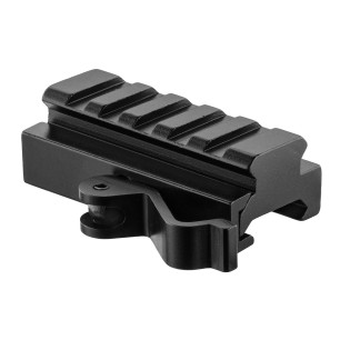Js Tactical - Réhausse Rail Picatinny QD 5 Slots - Noir