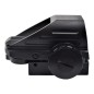 JS-TACTICAL - Viseur point rouge de type Reflex - Noir