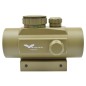 JS-TACTICAL - Viseur point rouge lentille 40mm - Tan