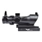 JS-TACTICAL - Viseur Point Rouge ACOG, Lentille 32mm Avec Monture 20mm Et 11mm - Noir