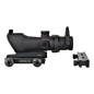 JS-TACTICAL - Viseur Point Rouge ACOG, Lentille 32mm Avec Monture 20mm Et 11mm - Noir