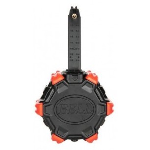 DOUBLE-BELL - Chargeur Drum à gaz Pour G17 / AAP-01 350 Billes - Rouge