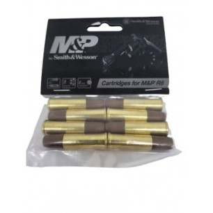 Smith&Wesson - 8 Douilles Pour Revolver S&W R8 - Marron