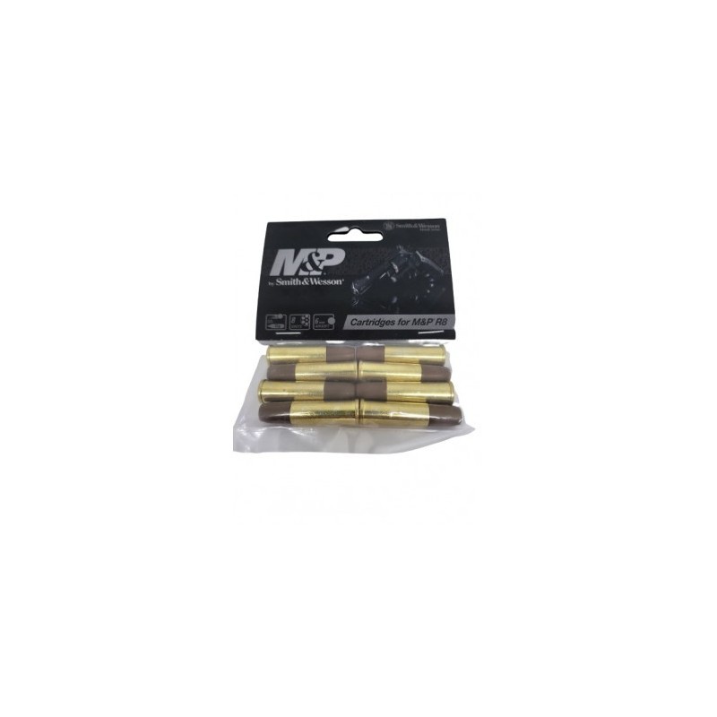 Smith&Wesson - 8 Douilles Pour Revolver S&W R8 - Marron Smith&Wesson - 8 Douilles Pour Revolver S&W R8 - Marron