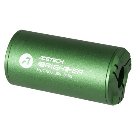 Acetech Brighter C Vert – Traceur Airsoft Compact UV | Zn-Airsoft.fr
