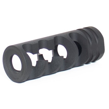 Evolution International - Cache Flamme en acier CNC Fishbone 14mm CCW - Noir