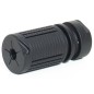 Evolution International - Cache Flamme en acier CNC Knigth 14mm CCW - Noir
