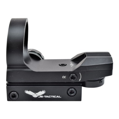 JS-TACTICAL - Point rouge multi réticule - Noir