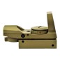 JS-TACTICAL - Point rouge multi réticule - Tan