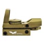 JS-TACTICAL - Point rouge multi réticule - Tan