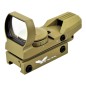 JS-TACTICAL - Point rouge multi réticule - Tan